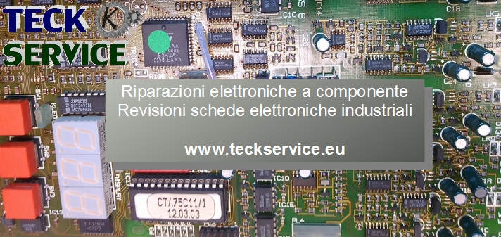 Ripariamo schede elettroniche industriali a componente